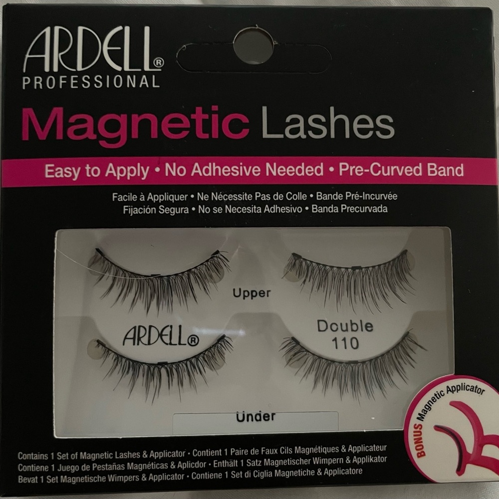 Ardell Eyelashes Professional Magnetic Pre Cut Demi W Applicator Included